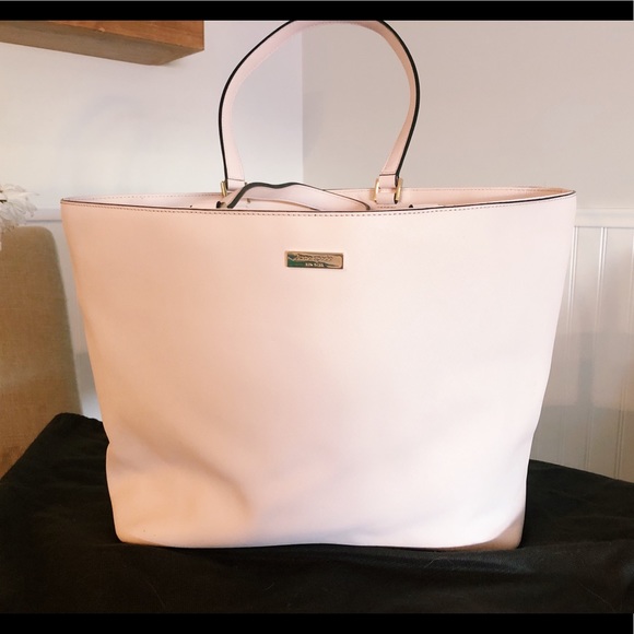 Kate Spade Large Blush Pink Tote with Zipper Close - Picture 1 of 6